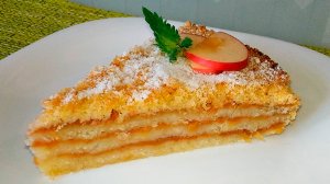 Очень вкусный насыпной ЯБЛОЧНЫЙ пирог. Простой рецепт пирога