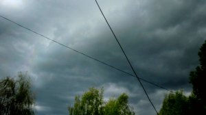 15.05.2025 Прохождение слабой грозы над городом Вязники