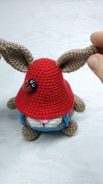 #SHORTS #ЗаяцГном #CrochetВяжемвместе #пасхальныйкролик