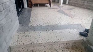 мозаика из белого цемента 👌