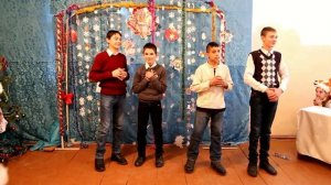 Драйв - сценка на новый год!  Ученики 8 класса "зажгли"! Часть 2. 22.12.17. #dimonproduction