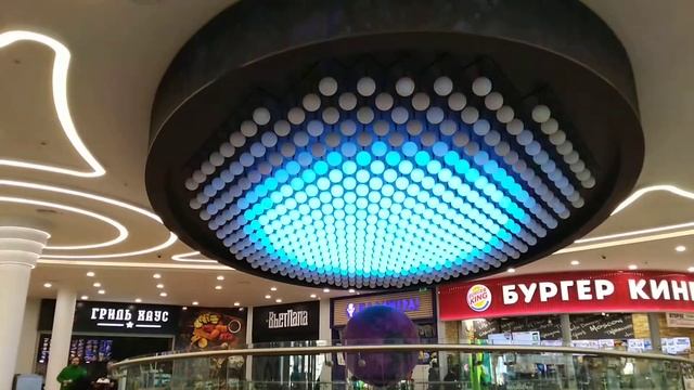 ТРЦ Хорошо, светомузыкальное оформление. смотреть онлайн