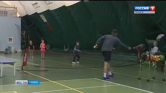 Фестиваль тенниса юных чемпионов. Сюжет ГТРК