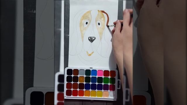 Роспись подушки. Разработка эскиза. смотреть онлайн