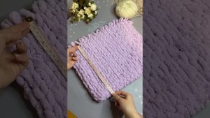 Сумка шоппер за час из Alize Puffy