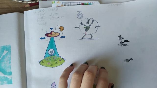 ОБЗОР СКЕТЧБУКА/АЛЬБОМА смотреть онлайн