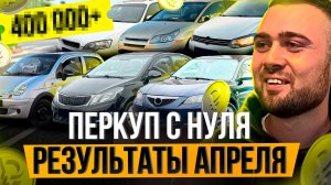 Сколько заработал НА ПЕРЕПРОДАЖАХ автомобилей за апрель?