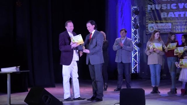 Награждение ВольдеМарса на международном фестивале вокалистов (2017) смотреть онлайн