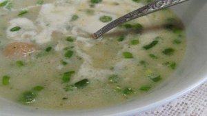 Суп из пастернака и фасоли