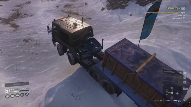 SnowRunner Скандинавия переезд в Алматинская область. прохождение 326.  16 05 2025.