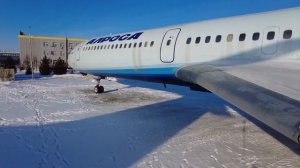Новая площадка в аэропорту Толмачёво (Новосибирск) для самолётов-авиапамятников
