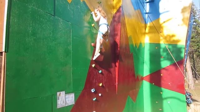 4.Скалолазание в Нашем кафе Башня экстрим 1.05.2017