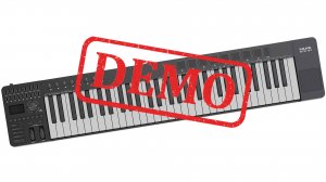 MIDI-клавиатура NUX NTK - краткая демонстрация звучания