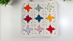 Сумка из трикотажной пряжи 🌸 Сумка из бабушкиных квадратов крючком 🧶