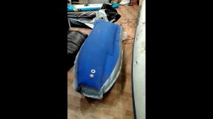 Замена надувного дна в моторной лодке на фанерные полы