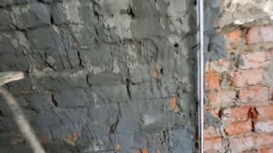 Штукатурка ЦПС толстым слоем.