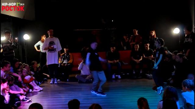 Хип-Хоп Росток - апрель 2018 | Hip-Hop kids | Мэтр vs Диана