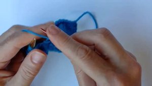 Восточный способ вязания на спицах / Oriental knitting method