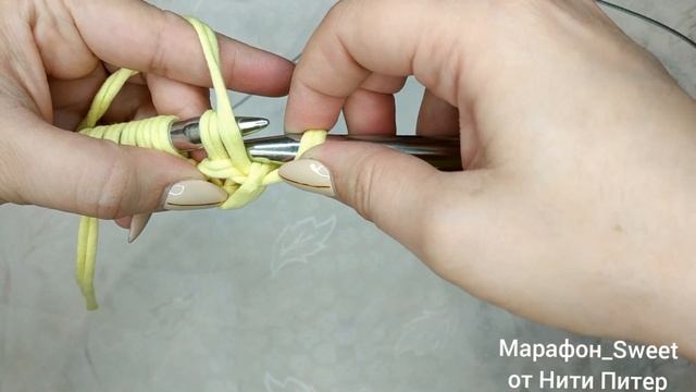 Как вяжутся лицевые и изнаночные петли.