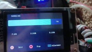Фрезеровка алюминия на станке с ЧПУ (CNC 3018). Переходная