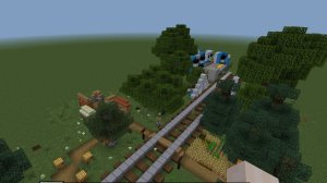 постройка российских железных дорог в Майнкрафт.2 серия.город грязи