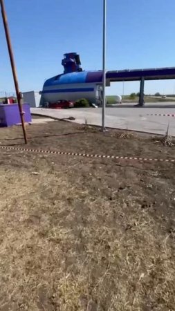Вновь атака БПЛА украинских боевиков в ночь на 15 мая на Херсонскую область,было громко 🙏😒