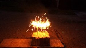 TRFB20S Бенгальские свечи "Новогодние" цветные