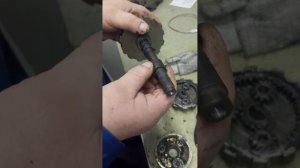 Снегоуборщик 8100 хутер ремонт привода гусеницы #ремонт