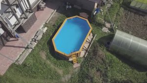 Бассейн Кристалл Байкал 600х370 (145/130/115см) - деревянный, морозостойкий!