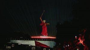 Волгоград, Мамаев курган, 80 лет Великой Победы, 8 - 9 мая 2025 года.