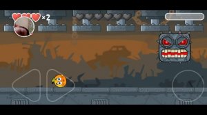 44 уровень и 3 босс в Red Ball 4