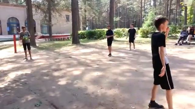 СОРЕВНОВАНИЯ ПО ПИОНЕРБОЛУ В ЛАГЕРЕ "ИСКРА" НА 2 СМЕНЕ 2021 г. СПОРТИВНЫЕ ИГРЫ В ДЕТСКОМ ЛАГЕРЕ