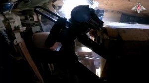 Боевая работа экипажа танка Т-72Б3 ГрВ «Центр»