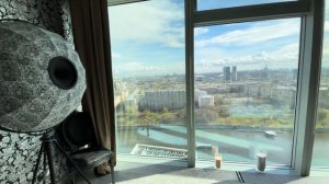 Москва Сити, 2-к апартаменты 105м² на 25 этаже башни Санкт Петербург, комплекс "Город Столиц"