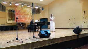 XV Юбилейный Международный конкурс вокалистов им. И. Дунаевского. Поёт Алина Теперина.