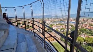 Пизанская башня обзор изнутри / Inside of tower of Pisa, July 2023