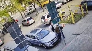 Конфликт на парковке в Барнауле