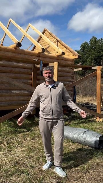 Баня из сруба — кровля и подготовка к ремонтным работ? смотреть онлайн