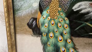 Картина "Павлины" Ю. Корея