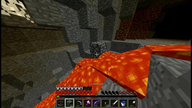 Minecraft хардкор с ником - 41 день "Железный богатырь"