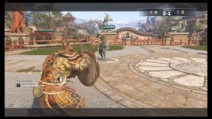 For Honor / Warlord Вождь / Real fight Реальный бой / Strike demonstration Демонстрация ударов