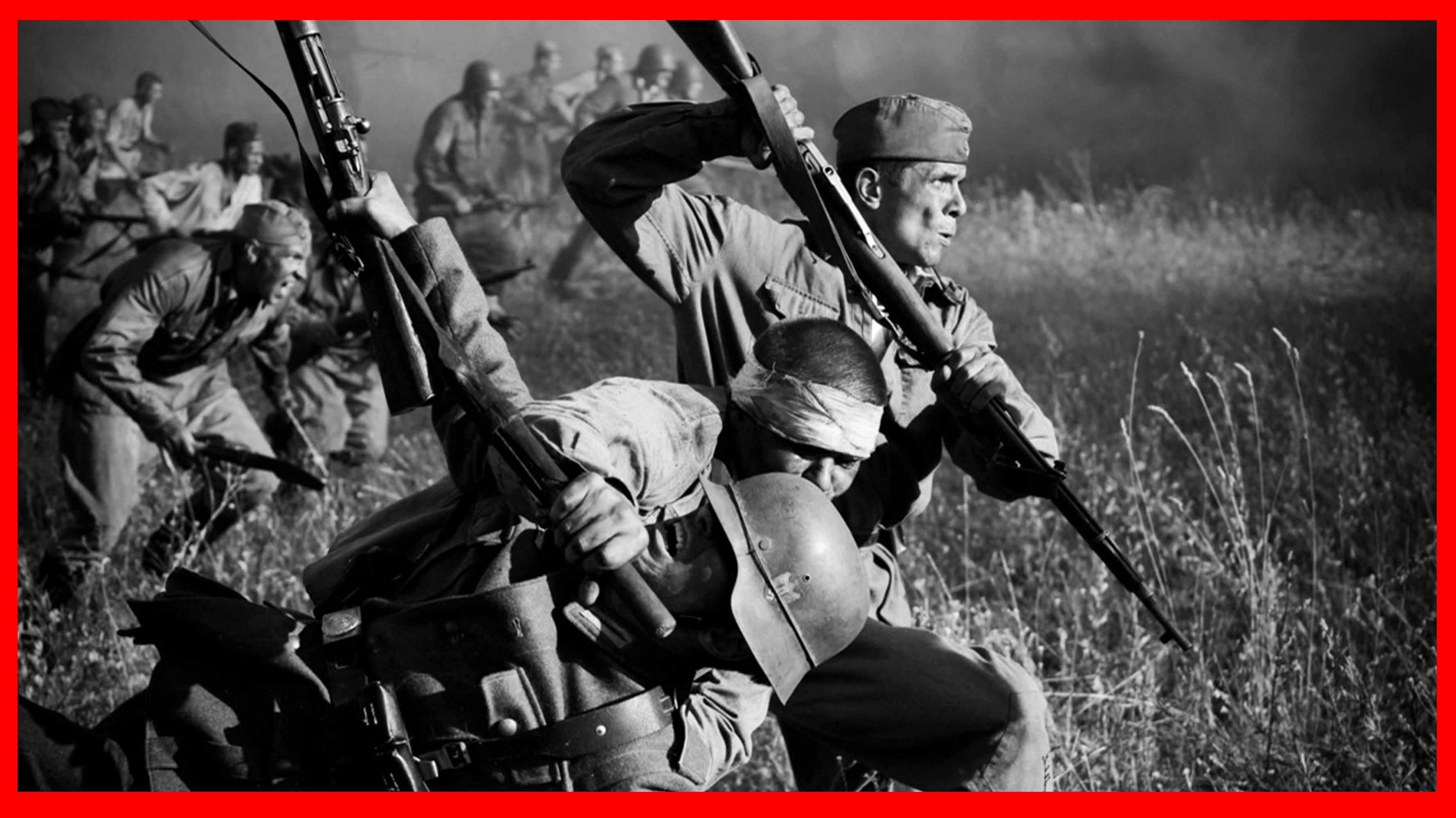 Солдаты начали "оживать" и бросаться на врага с ножами".