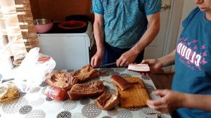 Закоптили сало / у нас в хозяйстве новый житель / готовлю удобрение