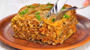 КАПУСТНАЯ ЗАПЕКАНКА С ФАРШЕМ В ДУХОВКЕ - Простой и вкусный ужин для всей семьи! Рецепт Всегда Вку