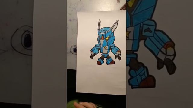 Рисуем синего ворона меха смотреть онлайн