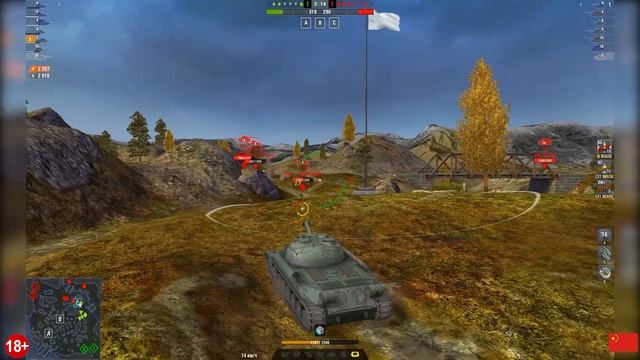 WoT Blitz / WZ-111 5A - БОЙ НА МАСТЕРА/ WZ-111 5A - BATTLE FOR THE MASTER
