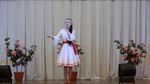 55. "Чувашия" (на чувашском).-Виктория Федорова. Чувашский ансамбль "Асамат", г. Санкт-Петербург