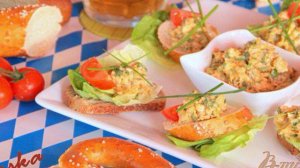 Баварская закуска к пиву Obazda