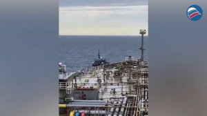 Попытка захвата судна JAGUAR с русским экипажем эстонскими ВМС и НАТО попало на видео