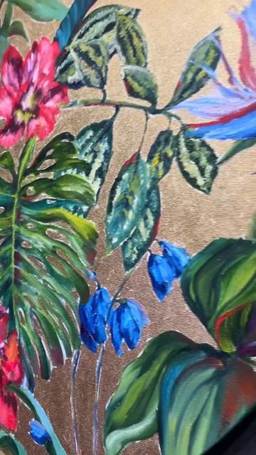 Artwork from Vintage collection in gold
